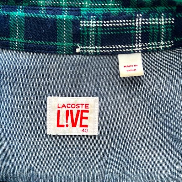 Lacoste Live! shirt Size 40 or Medium - Picture 2 of 6